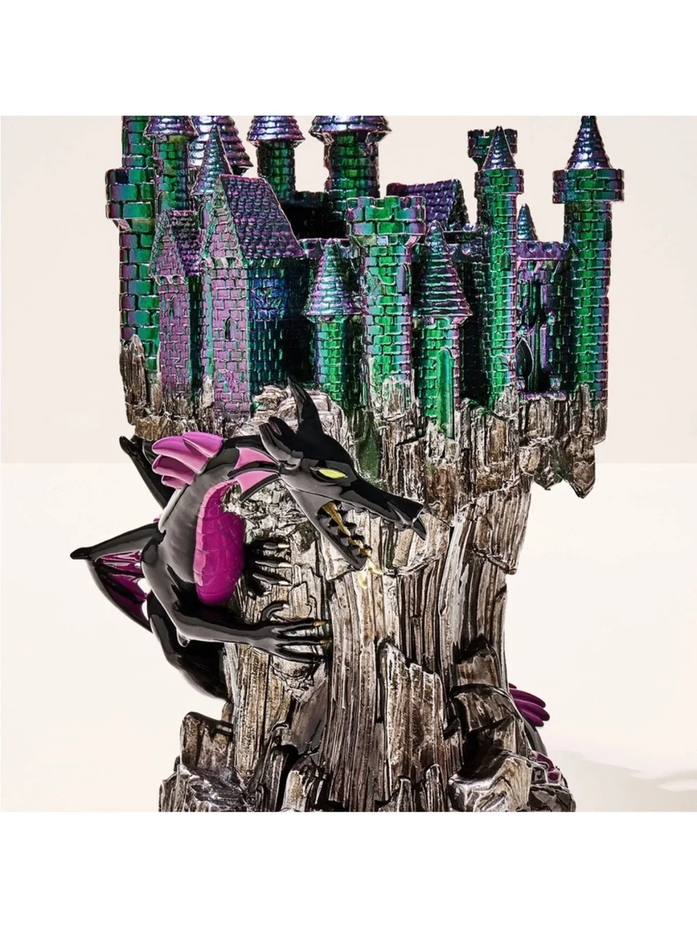 Disney Villains x Bath & Body Works Maleficent Castle 3 Wick Candle Pedestal